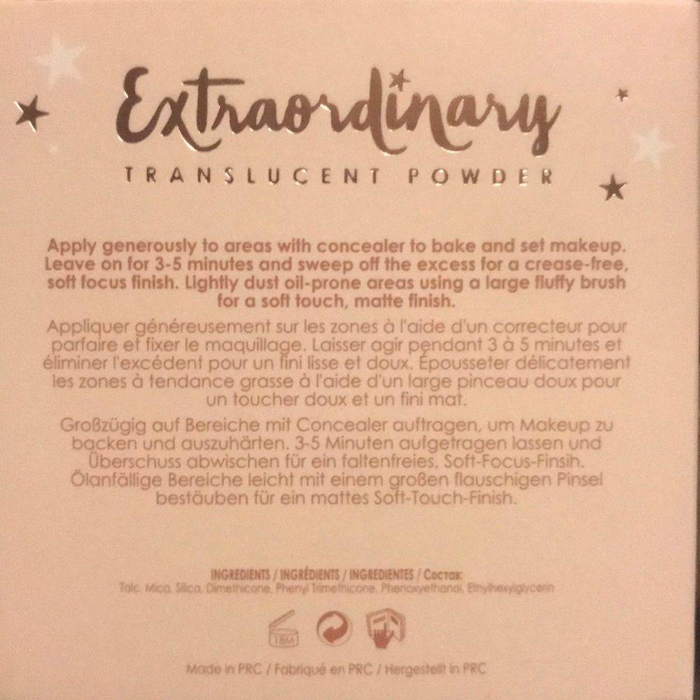 Extraordinary Translucent Powder - Picture 3 of 3